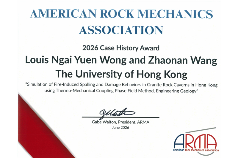 ARMA case histroy award 2026 cert - Wong and Wang